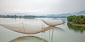 Fischernetze in Vietnam