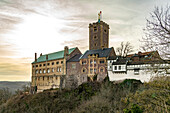 Die Wartburg, UNESCO Welterbe in Eisenach, Thüringen, Deutschland 