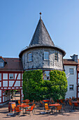 Büttelturm in der Burggrabenzeile am Untertor, Hofheim am Taunus, Taunus, Hessen, Deutschland