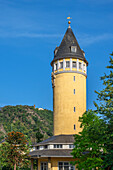 Quellenturm, Bad Ems an der Lahn, Lahn, Lahntal\nRheinland-Pfalz, Deutschland