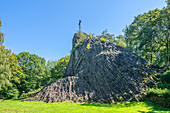 Nationaler Geotop Druidenstein, Kirchen (Sieg), Kreis Altenkirchen, Westerwald, Rheinland-Pfalz, Deutschland