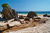  Great Britain, Scotland, Islay Island, beach &quot;The singing sands&quot; on the OA peninsula near Port Ellen 