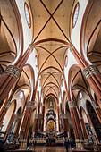 In der Basilika San Petronio ist die Hauptkirche von Bologna, Region Emilia-Romagna, Italien, Europa