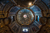 Prunkvolle Deckenkuppel im Dom Cattedrale Metropolitana di Santa Maria Assunta, Siena, Region Toskana, Italien, Europa