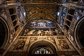 Fresken im Dom Santa Maria Assunta, Cattedrale di Parma, Piazza Duomo, Provinz Parma, Emilia-Romagna, Italien, Europa