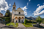 Kirche Chiesa di San Bernardino, Madonna del Sasso, Ortasee Lago d’Orta, Provinz Verbano-Cusio-Ossola, Region Piemont, Italien, Europa