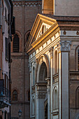  Church Basilica of Sant&#39;Andrea, City of Mantua, Province of Mantua, Mantova, on the River Mincio, Lombardy, Italy, Europe 