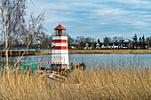 Leuchtturm Waase, Ummanz, Insel Rügen, Mecklenburg-Vorpommern, Deutschland