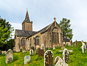 Dorfpfarrkirche der Heiligen Jungfrau Maria, Rattery, Süd-Devon, England, Großbritannien
