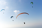 Paragliding, Tamellalt, Südmarokko, Nordafrika,