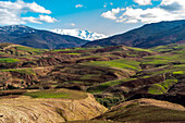  North Africa, Morocco, Atlas Mountains coming from the north 