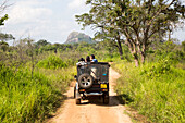 Safari im Biosphärenreservat Hurulu Eco Park, Habarana, Distrikt Anuradhapura, Sri Lanka, Asien