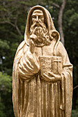 Statue St Benedict's Monastery, Adisham, Haputale, Haputale, Badulla District, Uva Province, Sri Lanka, Asia