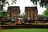 Königspalast, Zitadelle, UNESCO-Weltkulturerbe, die antike Stadt Polonnaruwa, Sri Lanka, Asien