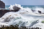 Wellen, Brandung, Portugal, Algarve, Atlantik