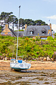 Boot, Île-de-Bréhat, Côtes-d'Armor, Frankreich