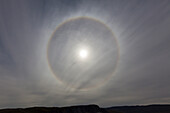  halo, sun ring, light ring, West Greenland, Greenland 