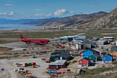 Flughafen von Kangerlussuaq, Søndre Strømfjord, West-Groenland, Grönland