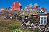 Museum, Torfhaus, Uummannaq, Nord-Groenland, Grönland