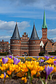 Holstentor, Hansestadt Lübeck, Schleswig-Holstein, Deutschland