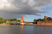 Hubbrücke, Hansestadt Lübeck, Schleswig-Holstein, Deutschland