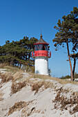  Gellen lighthouse, Hiddensee, Western Pomerania Lagoon Area National Park, Mecklenburg-Western Pomerania, Germany 