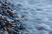  Stones on the coast, Jasmund National Park, Ruegen Island, Mecklenburg-Western Pomerania, Germany 