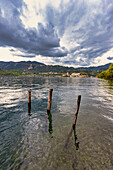 Lake of Orta San Giulio. Orta, Novara district, Piedmont, Italy, Europe