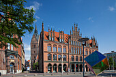  Old Town Hall, St. Mary&#39;s Church, Brick Gothic Hanover, Lower Saxony, Germany 
