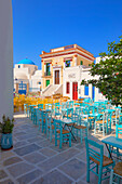 Chora central square, Chora, Serifos Island, Cyclades Islands, Greece