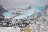  View of the glacier Falljoekull of Vatnajoekull, Nordurland eystra, Iceland 