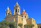 Church of St Margaret, Sannat, island of Gozo, Malta