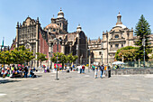 Metropolitan cathedral church, Catedral Metropolitana, Centro Historic, Mexico City, Mexico