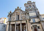Kirche Igreja de Nossa Senhora de Graca, Evora, Alto Alentejo, Portugal, Südeuropa, erbaut im Stil der italienischen Renaissance