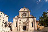 Die Kathedrale des heiligen Jakob, UNESCO Welterbe in Sibenik, Kroatien, Europa