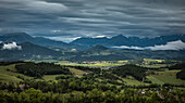 Französische Alpen, Berge im Sommer, Frankreich