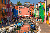  Summer afternoon in Burano, Venice, Italy 