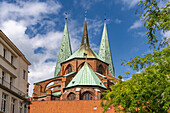 St. Marien-Kirche, Hansestadt Lübeck, Schleswig-Holstein, Deutschland 