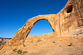  Corona Arch at sunrise, Moab, Utah, USA, United States 