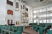  Interior of the St. Peter&#39;s Church in Ratzeburg, Schleswig-Holstein, Germany  