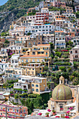 Positano, Amalfiküste, Salerno, Kampanien, Süditalien, Italien, Europa, Mittelmeer