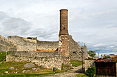 Ruine der Roten Moschee in der Burg von Berat, Berat, Albanien, Europa