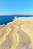 Rock formations, Sarakiniko, Milos Island, Greece