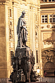 Statue in der Altstadt von Prag, Tschechien