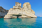 Kleftiko rock formations, Kleftiko, Milos Island, Cyclades Islands, Greece