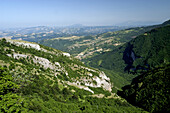  View of the Sibillini Mountains from the other side of the Collina 