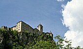  View of the Stäben monastery, Klausen, Eisacktal, South Tyrol, Italy 