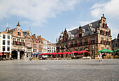 Waaghuis building from 1612, Grote Markt, Nijmegen, Gelderland, Netherlands