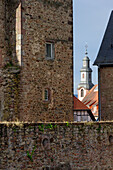 Renaissanceschloss in Steinau an der Straße, Hessen, Deutschland