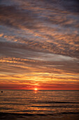  Sunset on the Darß, Ahrenshoop, Baltic Sea, Fischland, Darß, Zingst, Vorpommern-Rügen district, Mecklenburg-Vorpommern, Western Pomerania region, Germany, Europe 